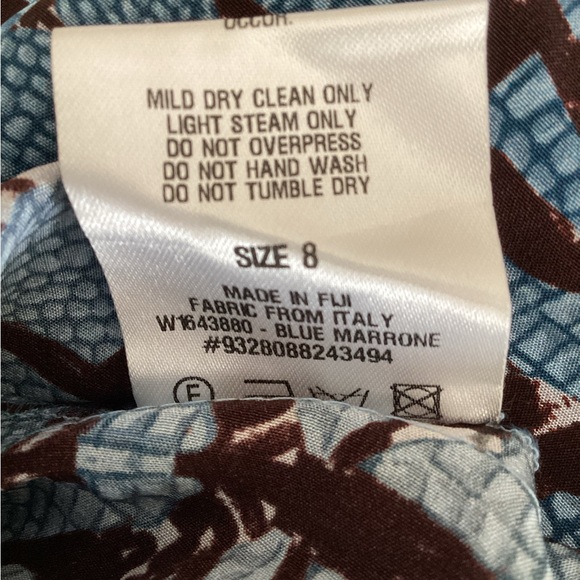 Scanlan Theodore Print Sleeveless Dress. - Picture 6 of 8